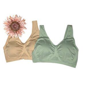 Rhonda Shear Ahh Bra Set with Mesh Back 1X (RS-18)